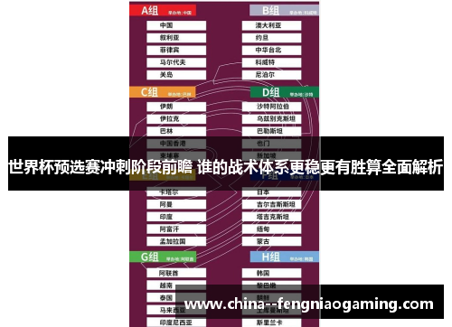 世界杯预选赛冲刺阶段前瞻 谁的战术体系更稳更有胜算全面解析
