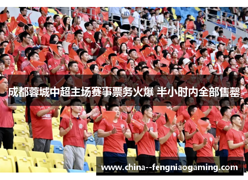 成都蓉城中超主场赛事票务火爆 半小时内全部售罄